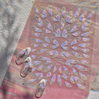 5D Holographic Fairy Wing Nail Stickers – Iridescent Butterfly Style 