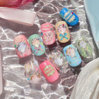 5D Seashell Nail Art Stickers – Summer Beach Theme Decals MS812