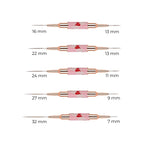 5Pcs Dual-Ended Nail Art Liner Brush Set - 10 Sizes (7mm-32mm)