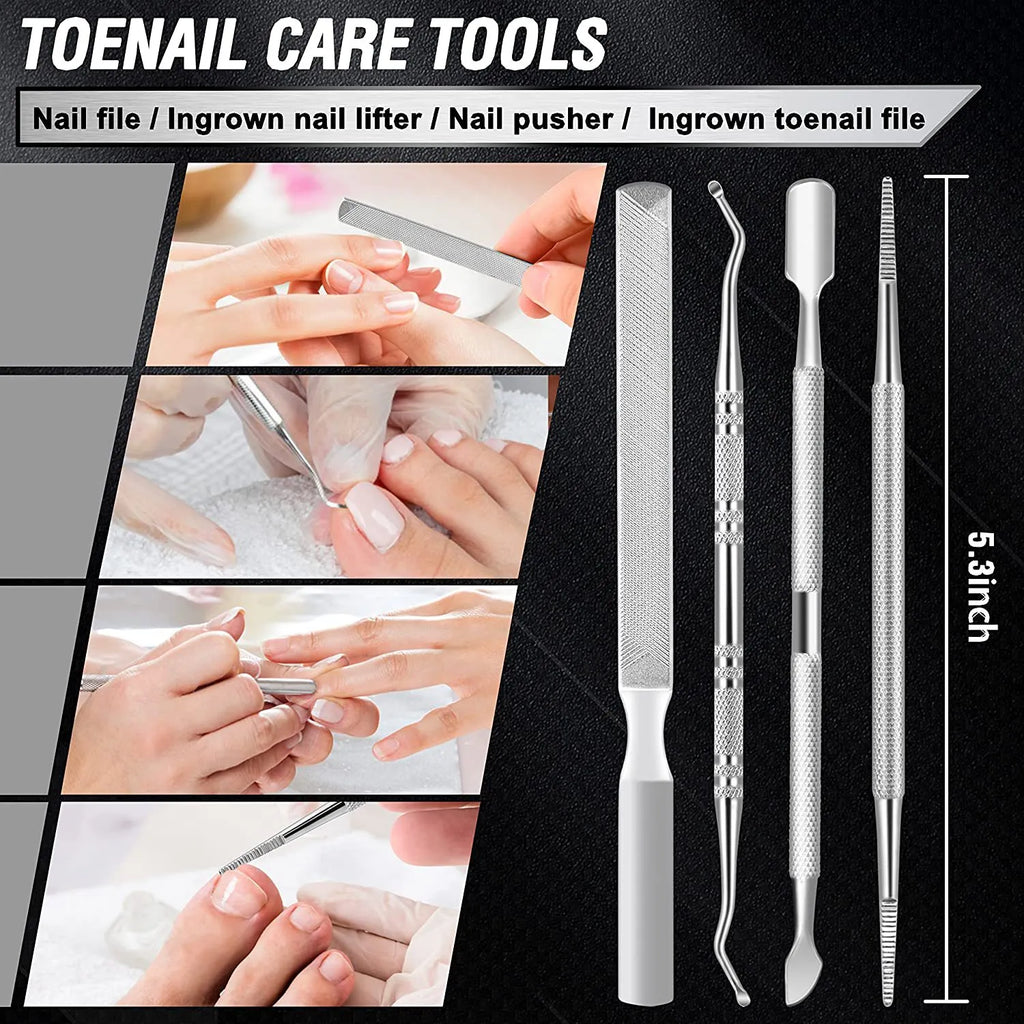 7 in 1 Toenail Clippers for Seniors – Precision Trimming for Thick & Ingrown Toenails