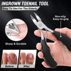 7 in 1 Toenail Clippers for Seniors – Precision Trimming for Thick & Ingrown Toenails