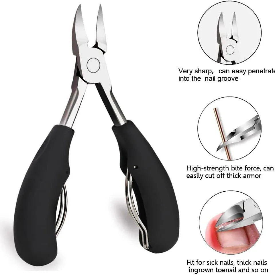 7 in 1 Toenail Clippers for Seniors – Precision Trimming for Thick & Ingrown Toenails