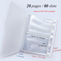 80/160slots Nail Sticker Storage Book Nail Water Slider Holder - Nail MAD