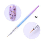 5pcs Nail Art Painting Liner Brush Set - Nail MAD