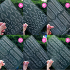 Pro French Manicure Tip Guides No bleeding Stencils