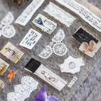 Abstract Women Nail Art Stickers Adhesive Slider Vintage Lady Sticker Decals 