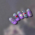 Angel Wings Nail Art Stickers Adhesive Embossed Devil Sticker Decals to3023