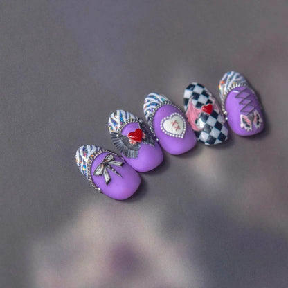 Angel Wings Nail Art Stickers Adhesive Embossed Devil Sticker Decals to3023