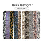 Wild Kingdom Animal Print Nail Foil Collection - 336