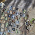 Aurora 3D Snake Print Nail Stickers 1054