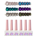 Aurora Crystal Magnetic Cat Eye Gel Polish 12ml