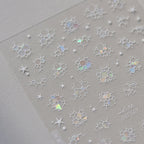 Aurora Light Bubble Nail Art Stickers Water Bubble Marble Decals MS567