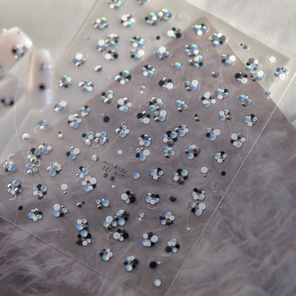 Aurora Sequin Dreamy Cloud Nail Stickers MS880
