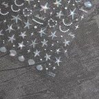 Aurora Shell Light Nail Art Stickers Sea Life Adhesive Embossed Starfish Sticker Decals to3178