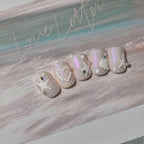 Aurora Shell Light Nail Art Stickers Sea Life Adhesive Embossed Starfish Sticker Decals to3178