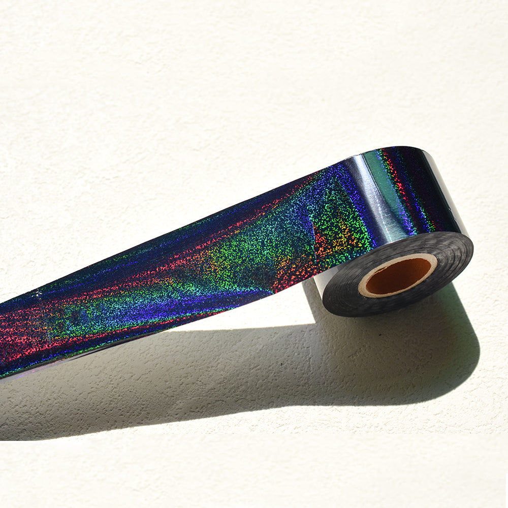 120m Silver Gold Holographic Sparkle Glitter Dots Nail Foil 812