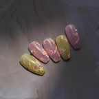 Blooming Sakura Nail Art Stickers Adhesive Peachblow Flower Embossed Sticker Decals to3854
