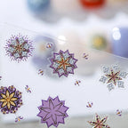 Bohemian Floral Nail Art Stickers Adhesive Russian Pattern Adhesive Sticker Decals TS1493