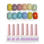 Candy Pastel Gel Polish - Summer Macaron DIY Nail Gels 12ml 