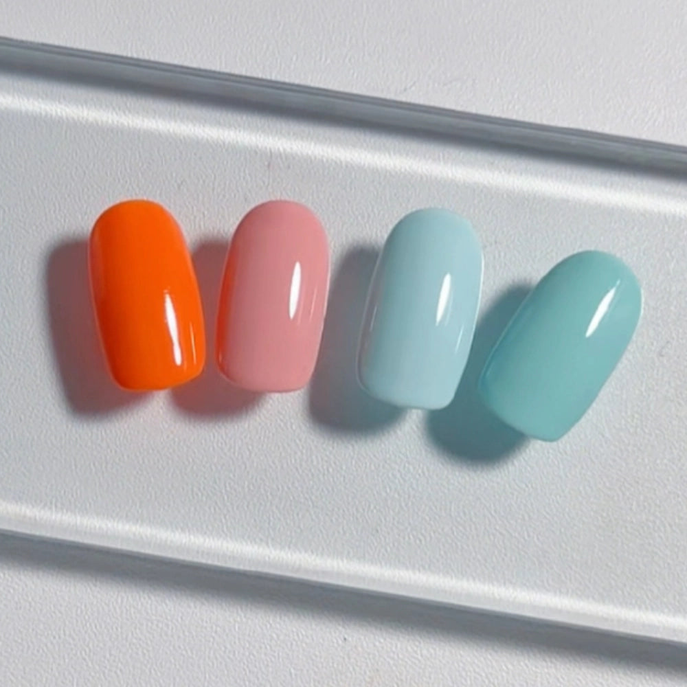 Candy Pastel Gel Polish - Summer Macaron DIY Nail Gels 12ml 