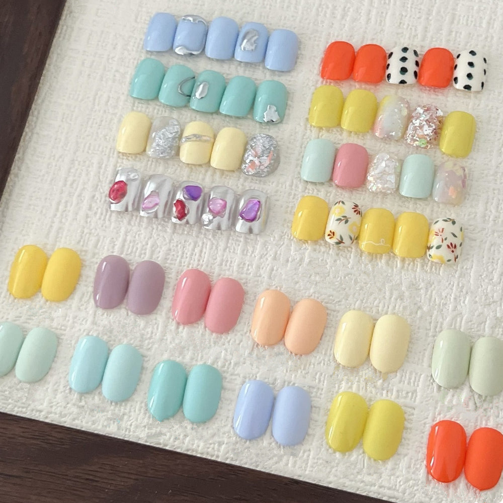 Candy Pastel Gel Polish - Summer Macaron DIY Nail Gels 12ml 