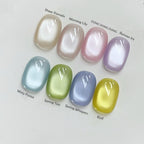 Cat Eye Gel Polish Kit - Sheer Magnetic Nail Polish 12ml