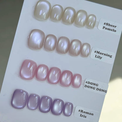 Cat Eye Gel Polish Kit - Sheer Magnetic Nail Polish 12ml