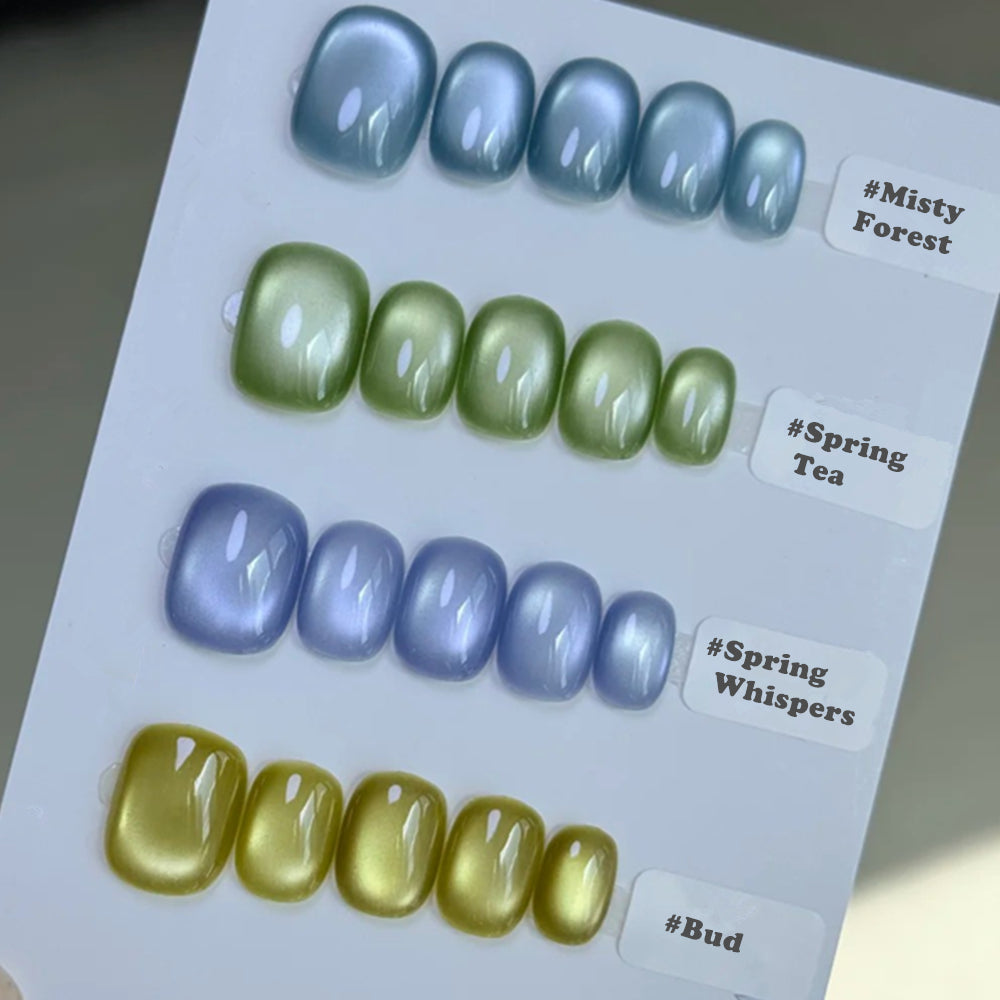 Cat Eye Gel Polish Kit - Sheer Magnetic Nail Polish 12ml