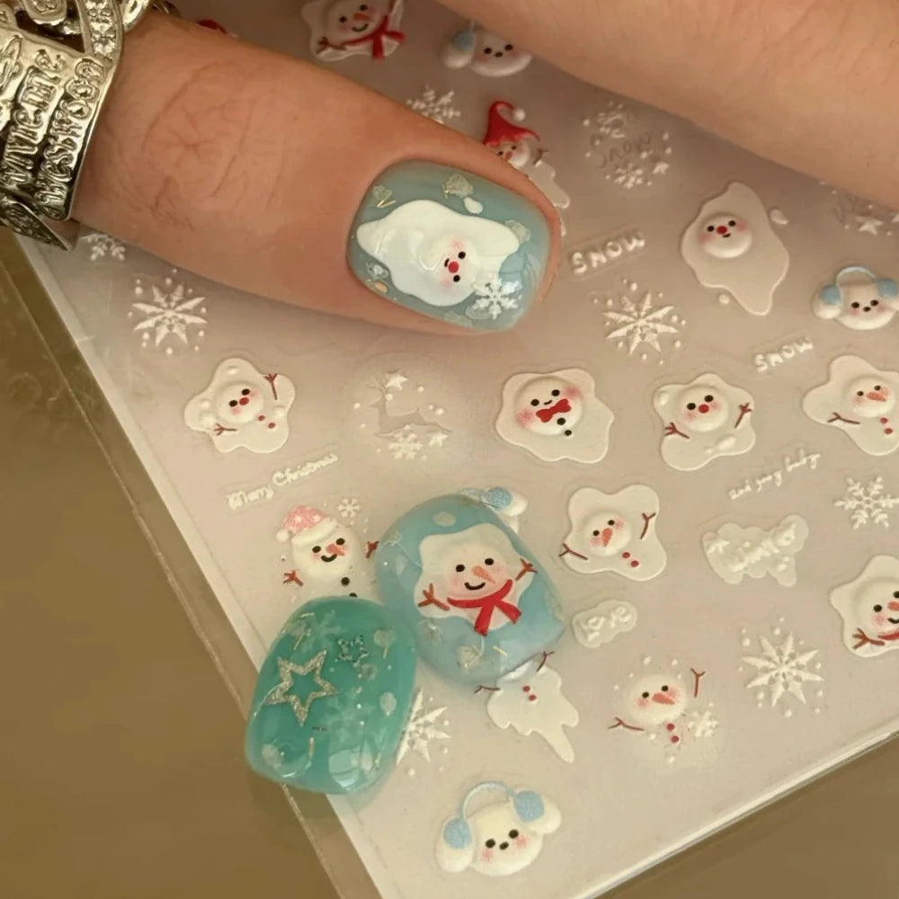 Seasonal Value Pack (12 Sheets) - Christmas Deluxe Nail Sticker Kit