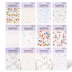 Seasonal Value Pack (12 Sheets) - Christmas Deluxe Nail Sticker Kit