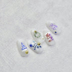 Christmas Nail Art Stickers Snowflake Snowman Adhesive Embossed Sticker Decals to2446