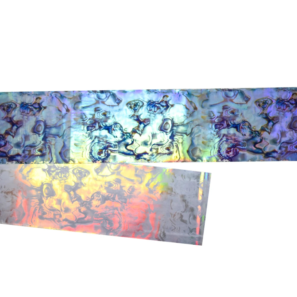 Classic Tortoiseshell & Amber Nail Foil Strip 100cm - S2