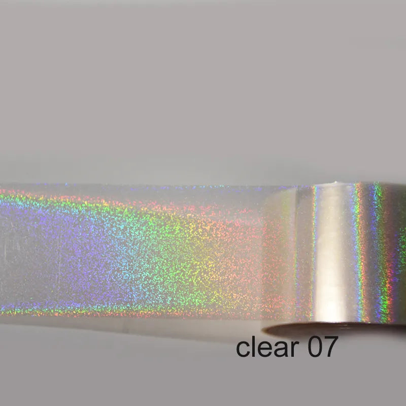 120m Silver Gold Holographic Sparkle Glitter Dots Nail Foil 812