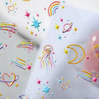 Colorful Graffiti Lines Nail Art Stickers Adhesive Slider Stars Jellyfish Sticker Decals 