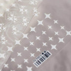 Cross Star Nail Art Stickers 3D Stars Adhesive Sticker Decals TS554