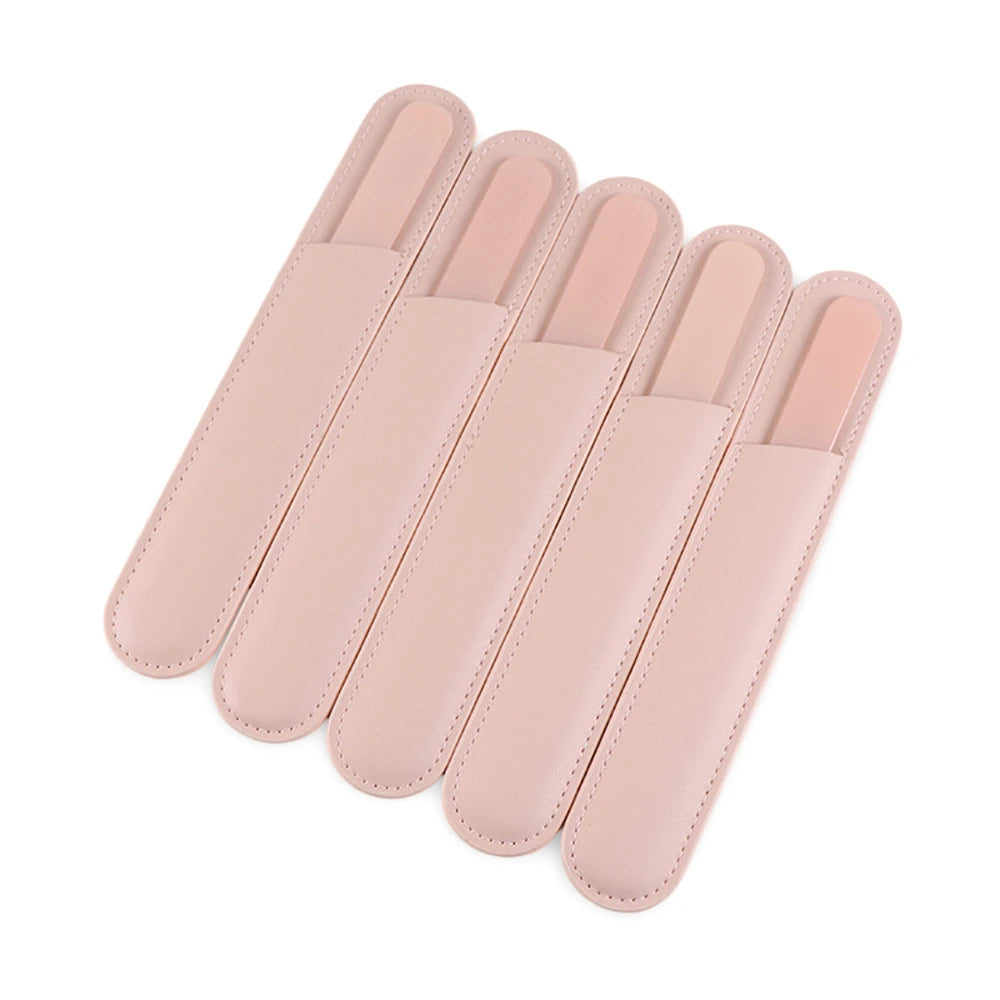 Blush Ombre Crystal Glass File