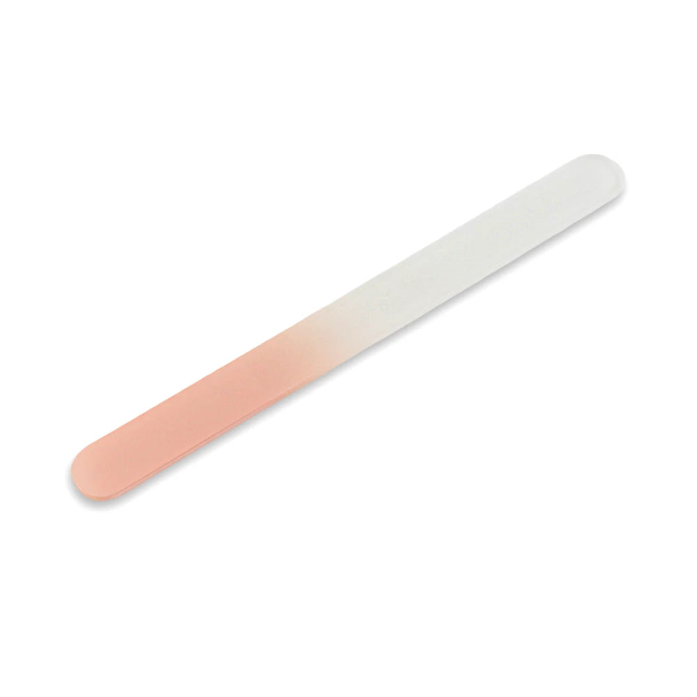Blush Ombre Crystal Glass File