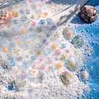 Mermaidcore Sea Life 5D Nail Stickers | Holographic Aquarium Nail Art 1167