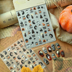 Cute Halloween Nail Stickers & Decals for Festive Spooky Nail Art M1206