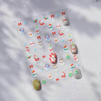 Cutie Snowman Nail Art Stickers Adhesive Embossed Winter Snow Sticker Decals to4635