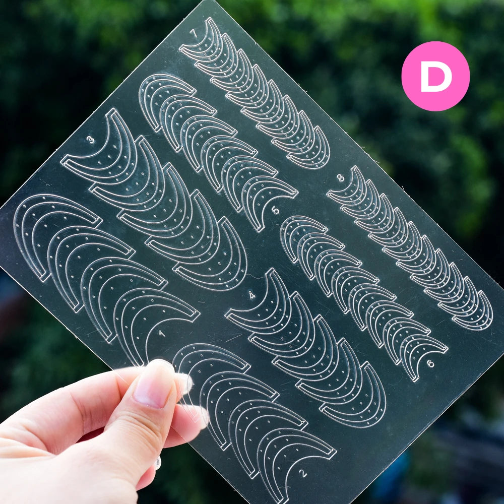 5- Pack Pro French Manicure Tip Guides | Ultra-Thin & Stretchable Stencils (No-Bleed)