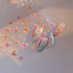 DIY Firework Nail Art Stickers | Sparkle & Celebration Decals for Manicure