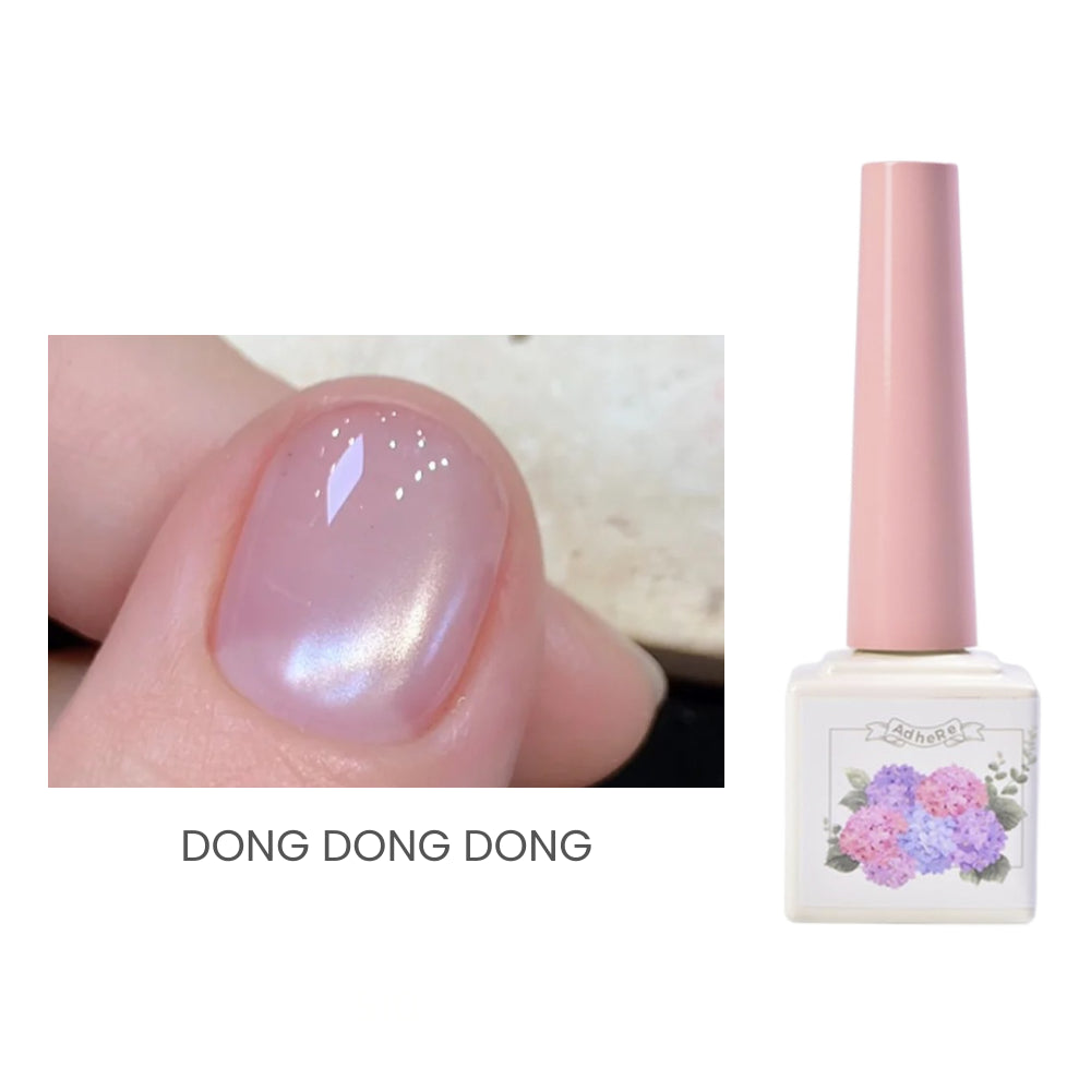 Icy Jelly Cat Eye Magnetic Gel Polish - Sparkle Glass Bead Effect Nail 12ml