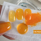 HEMA-Free Stained Glass Gel Polish - 9-Piece Rainbow Jelly Collection (12ml)