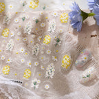 Daisy Flower Nail Art Stickers Decals TS2431