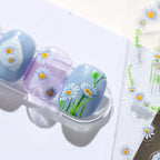 Daisy Nail Art Stickers Little Flower Adhesive Sticker Decals KX250