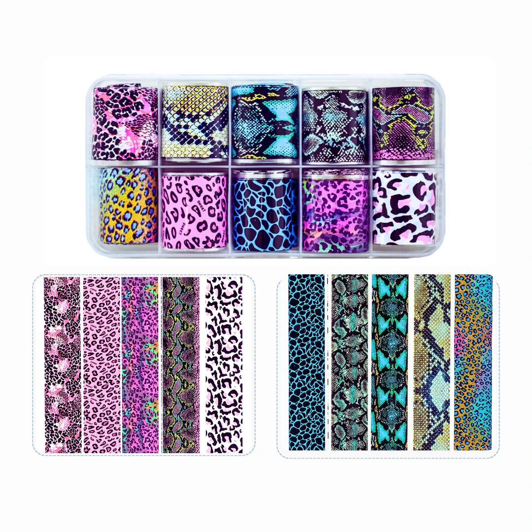 Electric Safari Nail Foil Collection - SS109