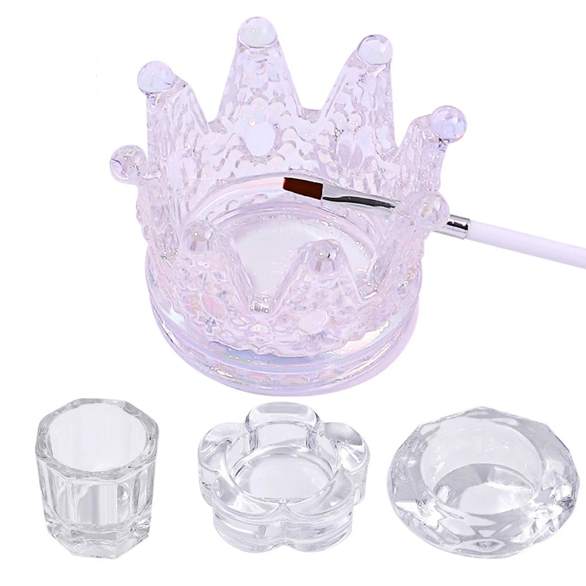 Glass Dappen Dish for Monomer & Acetone