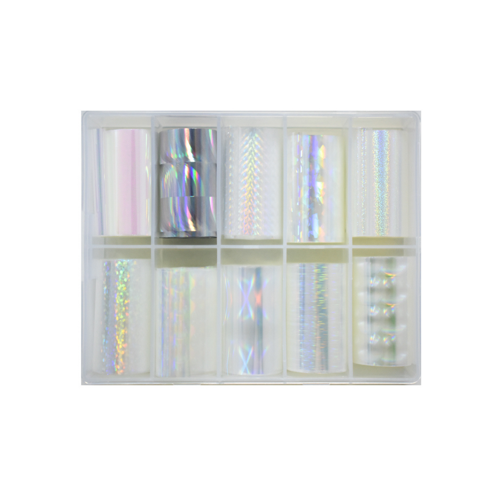 Cyber Prism Holographic Nail Foil Collection - 396