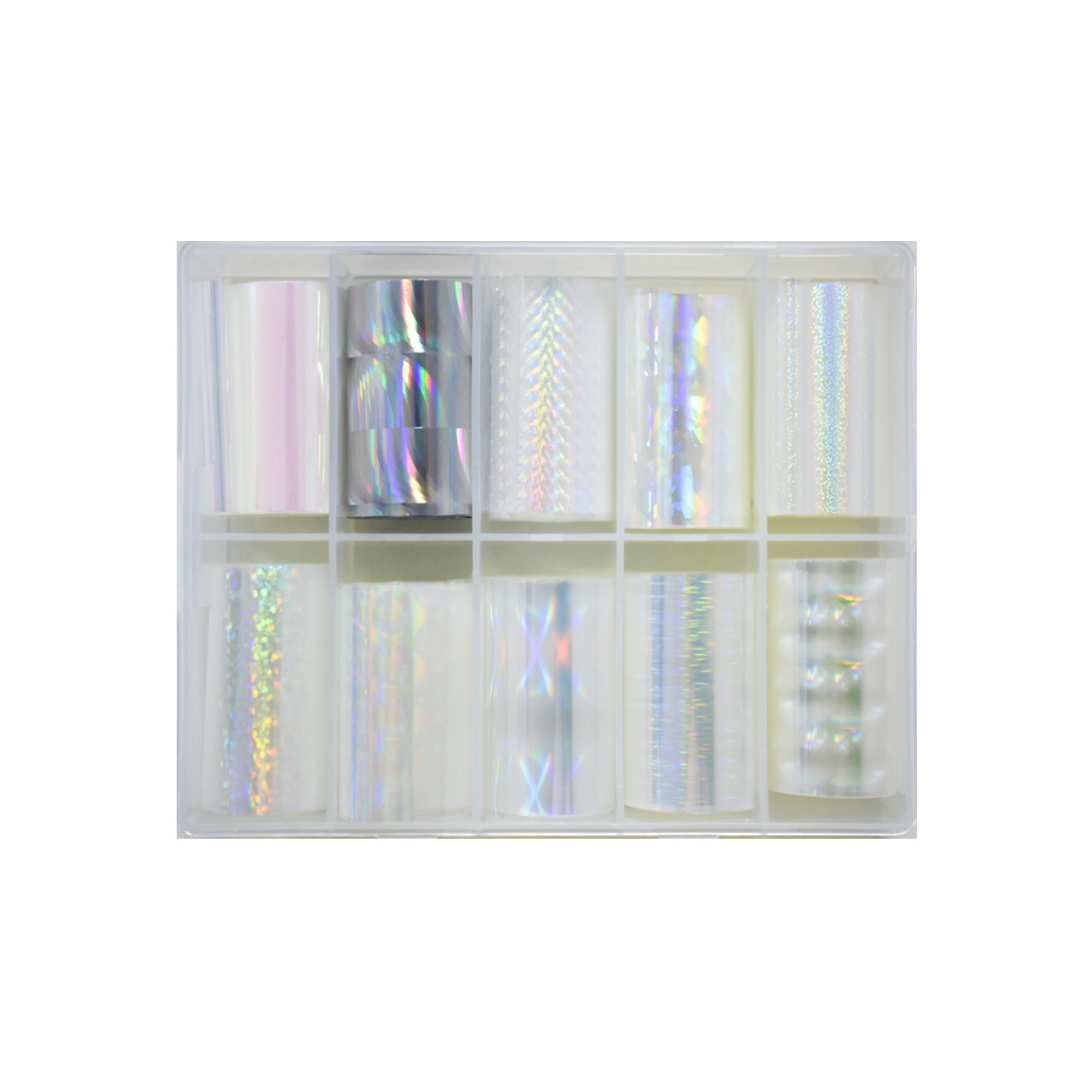 Cyber Prism Holographic Nail Foil Collection - 396